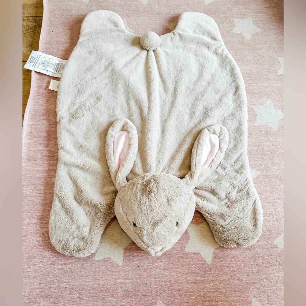 Pottery Barn Kids Bunny Critter Plush Pay Mat